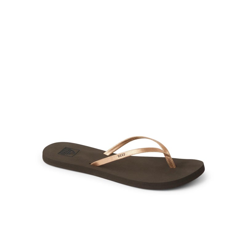 Reef Bliss Nights Womens Flip Flop, Super Lightweight and Soft Footbed, Thin Strap Beach Sandal, Rose Gold, 9 - Image 4
